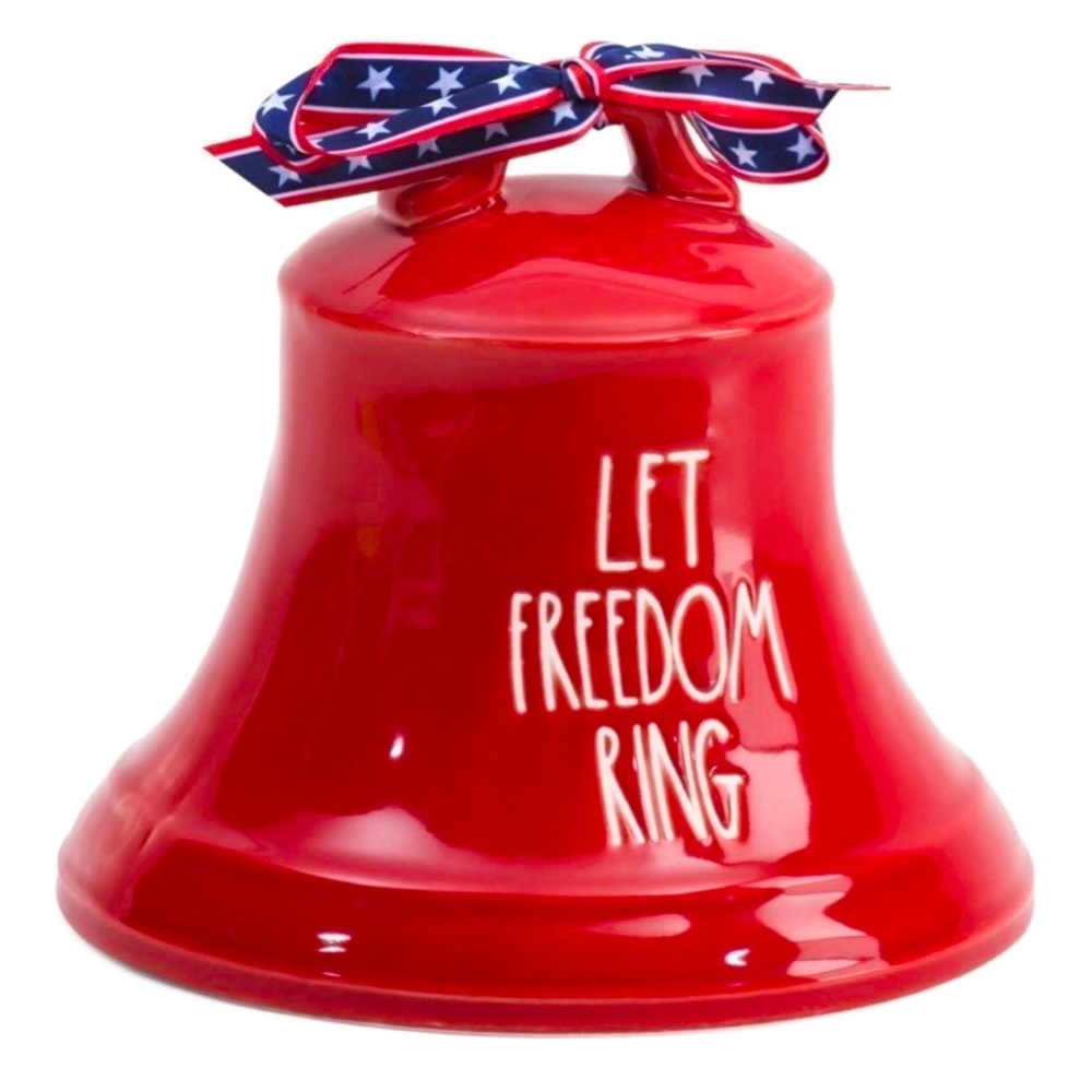 Reserved- New Rae Dunn Liberty bell patriotic let freedom ring